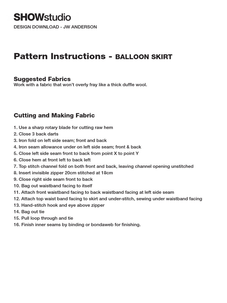 pattern_instructions | PDF