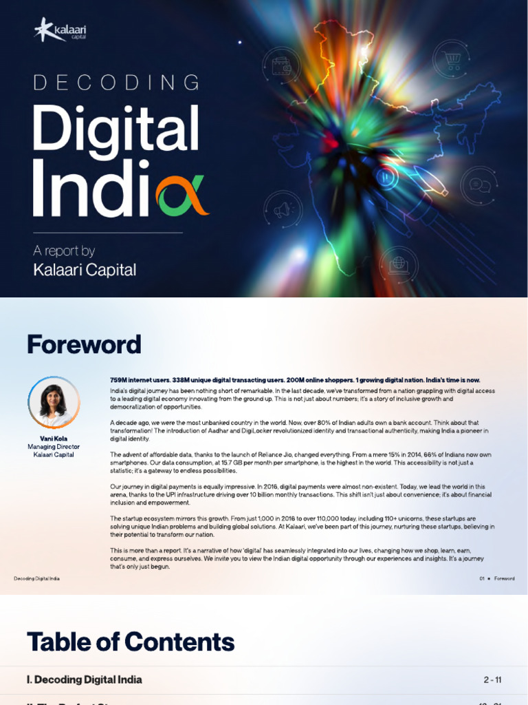 India Alpha Decoding Digital India | PDF | Startup Company | Small ...
