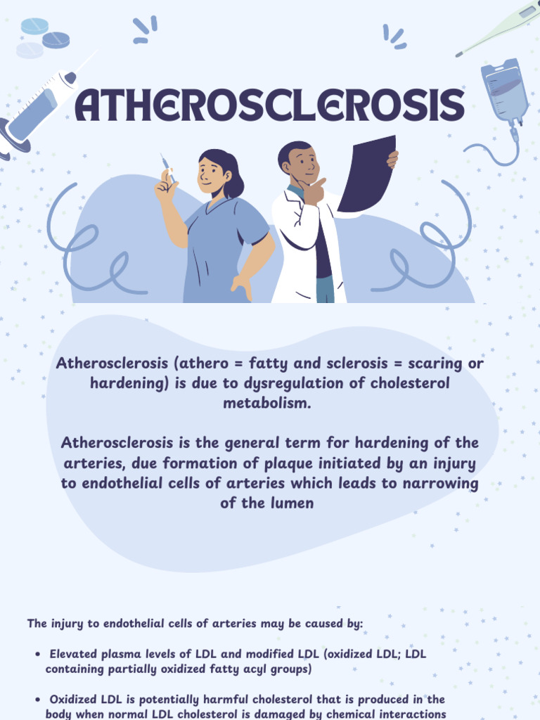 ATHEROSCLEROSIS | PDF | Atherosclerosis | High Density Lipoprotein