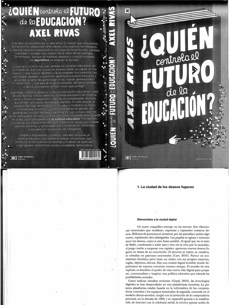 RIVAS (2019) Qui-N Controla El Futuro de La Educaci-N | PDF