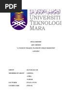 Final Report Art Critism "A Tiger in Traquil Water by Johan Marjonid" AAD1182C