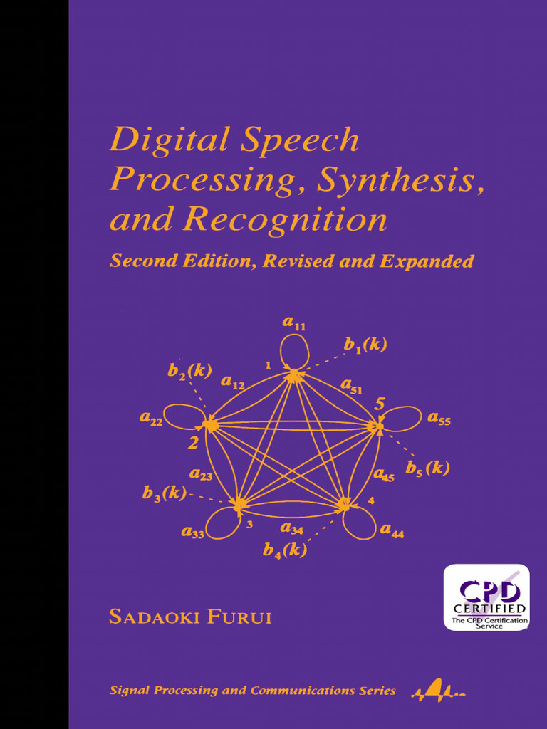 Digital Speech Processing, 2nd Edition | PDF | Speech Recognition ...