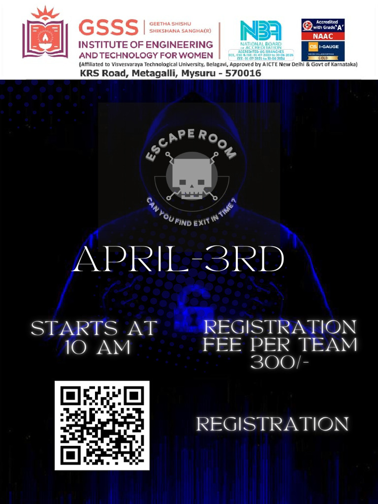 Escape Room Brochure Pdf