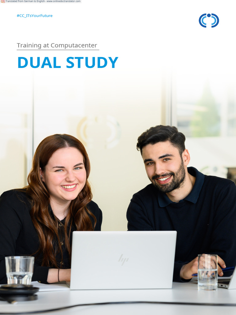Dual Study Programs at Computacenter | PDF | Apprenticeship ...