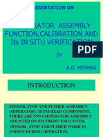 Presentation On Seperator Cal