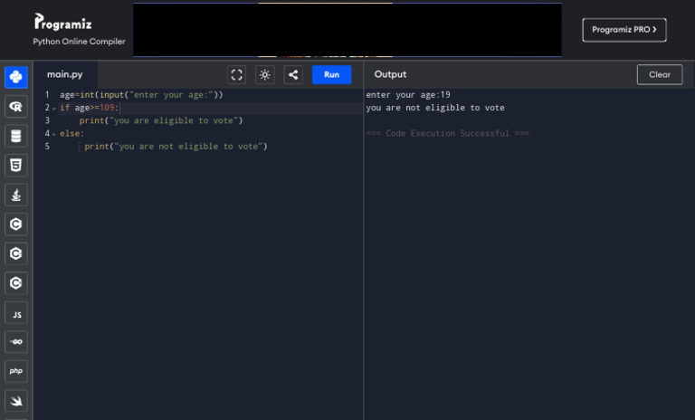 Online Python Compiler (Interpreter) - Programiz 2 | PDF