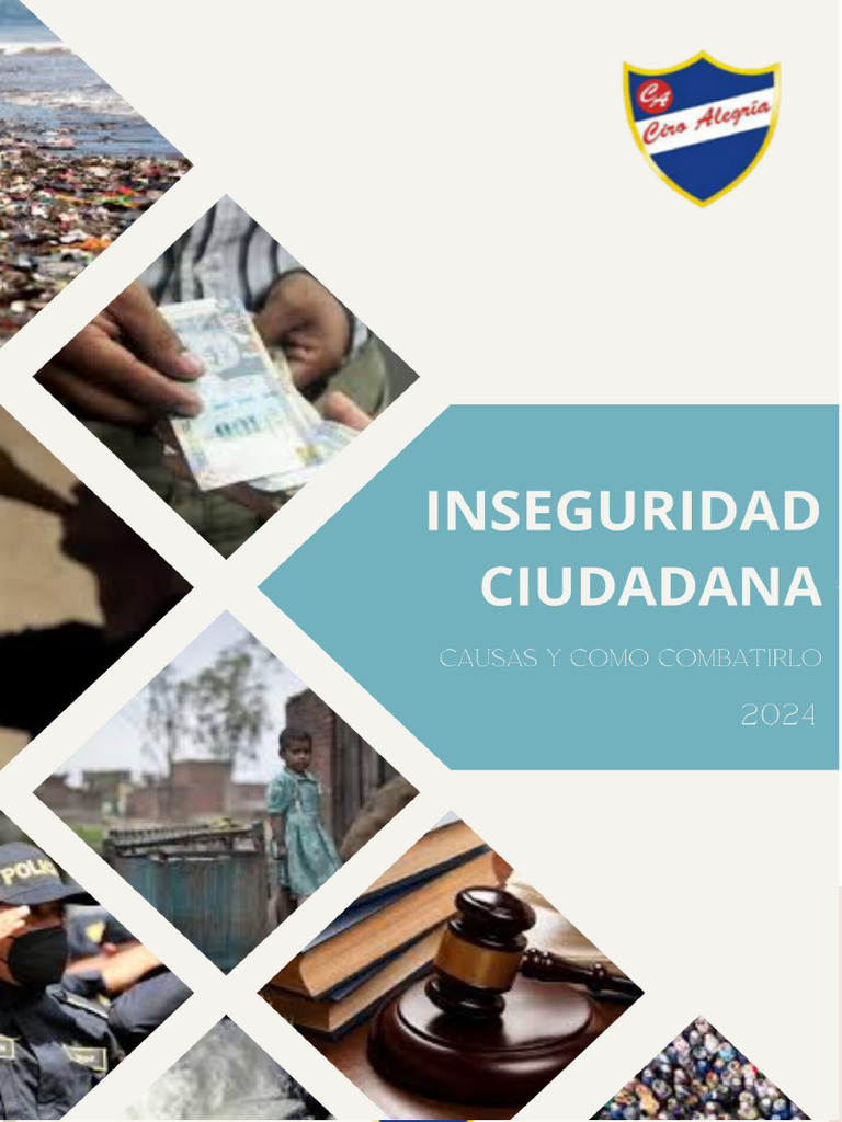 Causas y Soluciones a la Inseguridad Ciudadana | PDF | Corrupción ...
