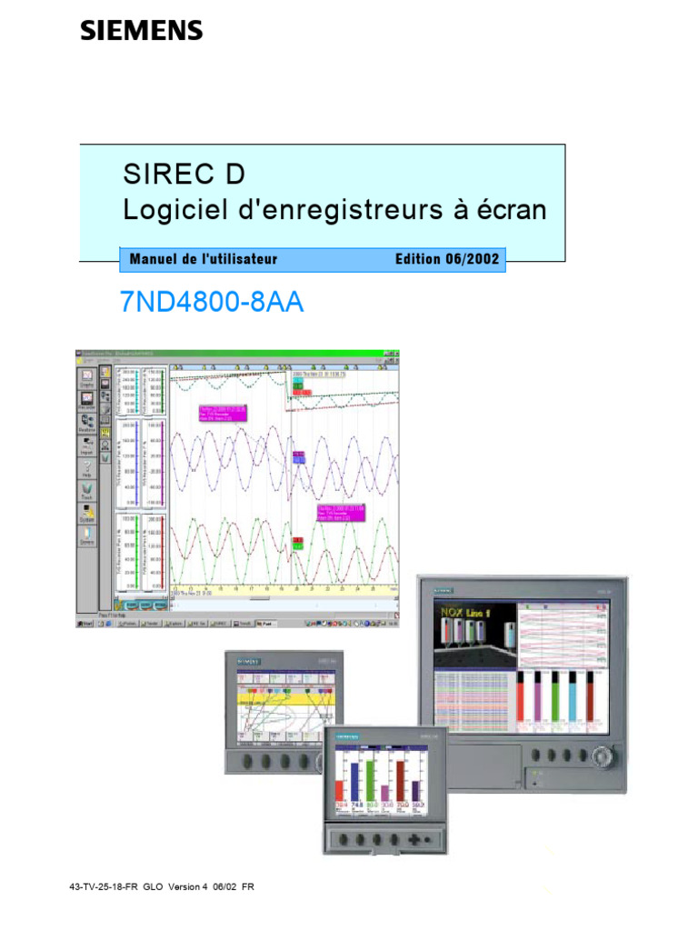 Logiciel SIREC D : Manuel utilisateur | PDF | Technologies de l ...