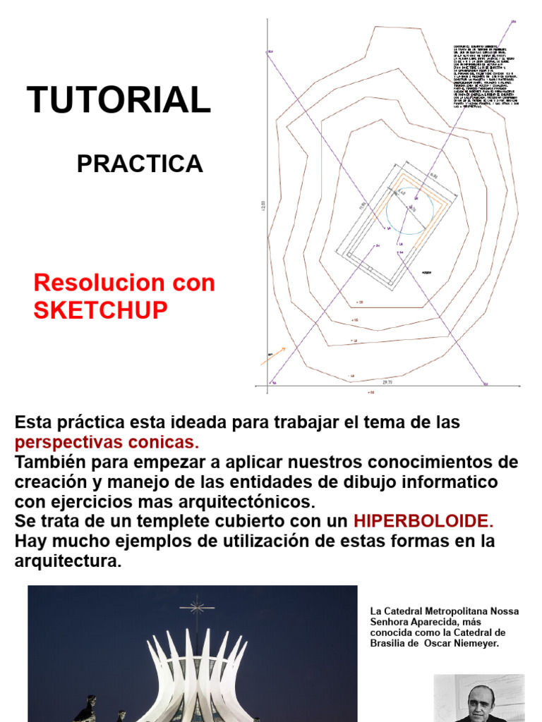 Tutorial Sketchup | PDF | Perspectiva (Gráfica) | Sketch Up