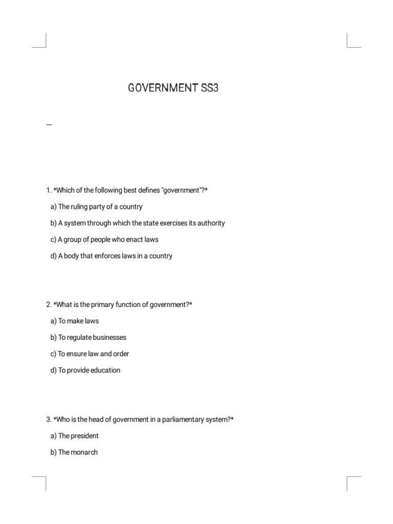 Understanding Government Types and Functions | PDF | Government | Opec