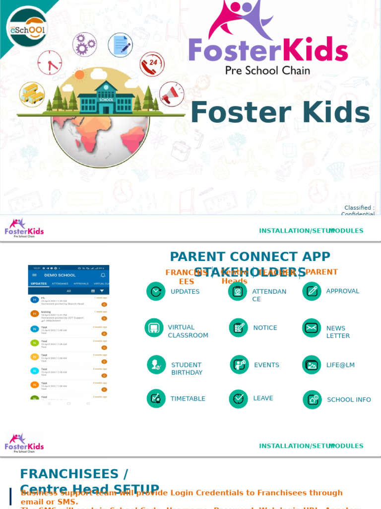 Foster Kids ERP | PDF | Login | Software