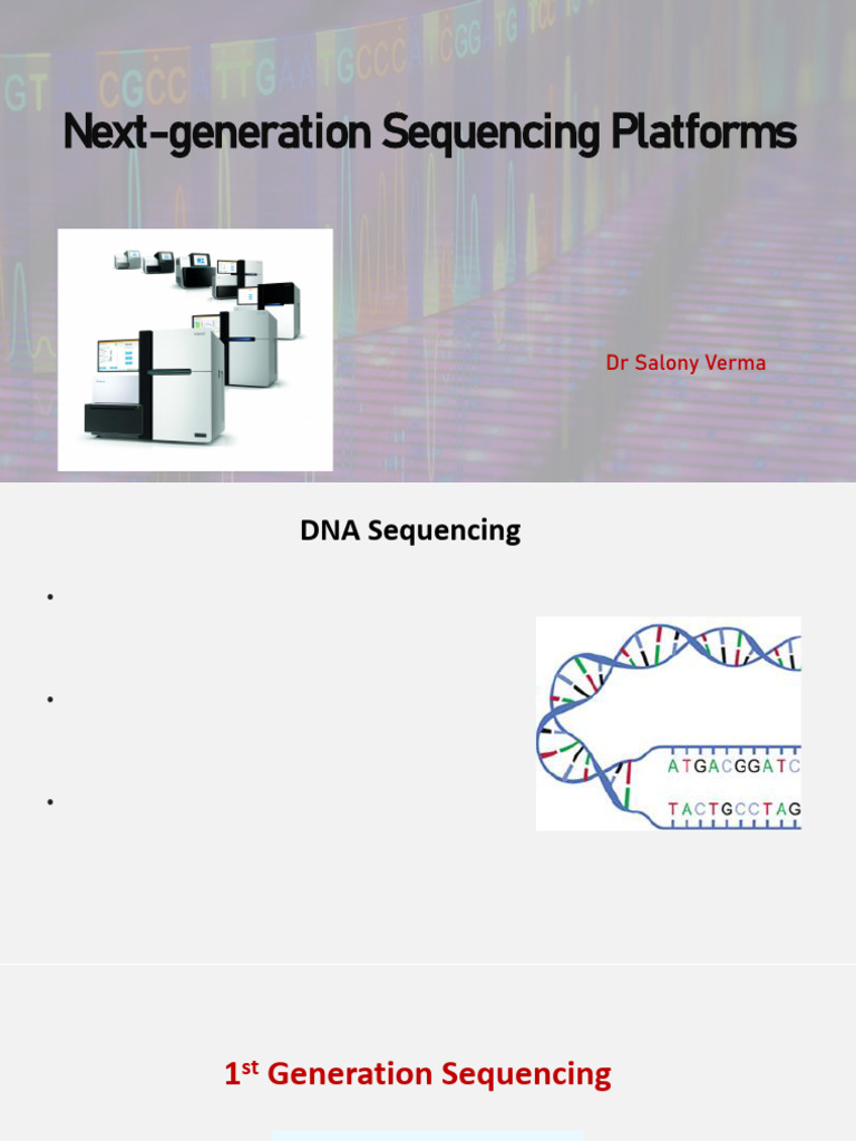 Next-Generation Sequencing Overview | PDF | Dna Sequencing | Genomics