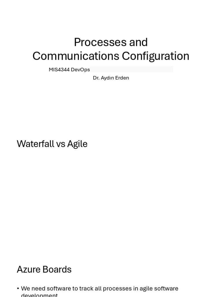Agile Process Management in Azure Boards | PDF | Agile Software ...