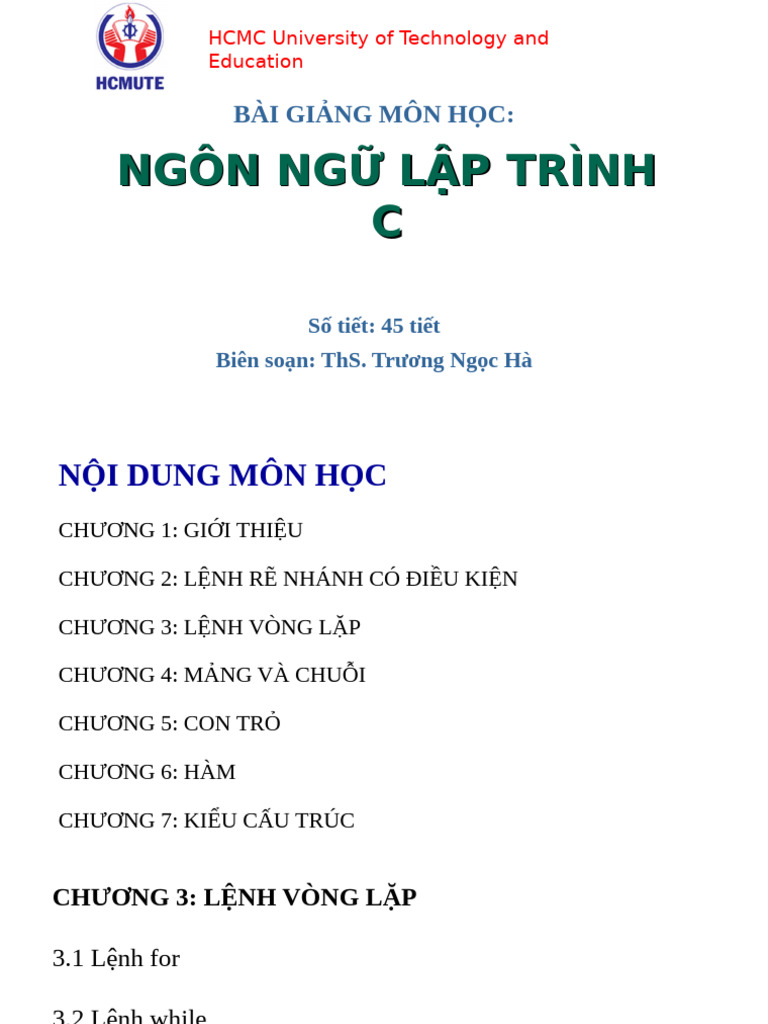 NNlaptrinhC c3 | PDF