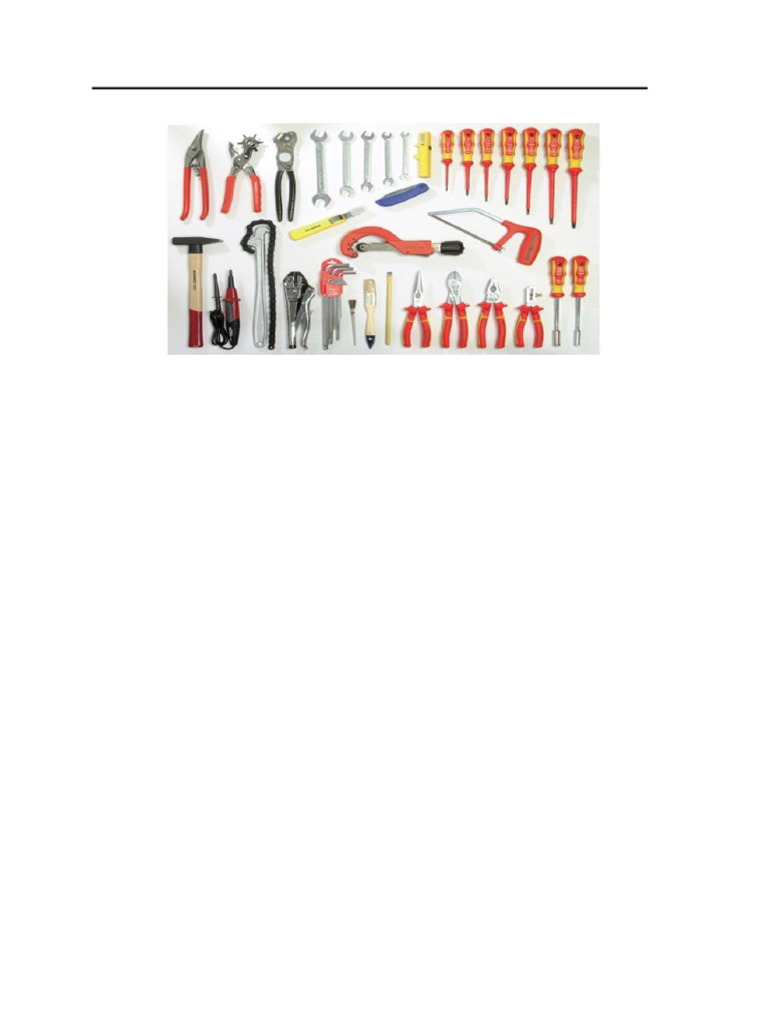 Electrical Tools and Equipment Guide | PDF | Drill | Lubricant