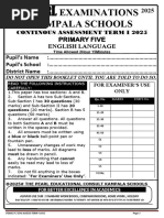 P.4 Mathematics End Term Exam 2024 | PDF | Mathematics