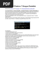 Download Cara Instal Windows 7 Dengan Flashdisk by Muhammad Aziz SN84483414 doc pdf