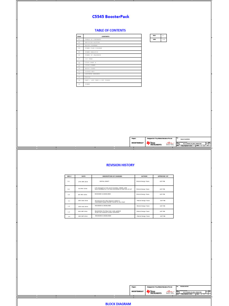 C5545 BoosterPack Schematic Guide | PDF | Computer Engineering