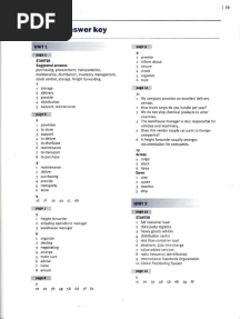 key English for logistics