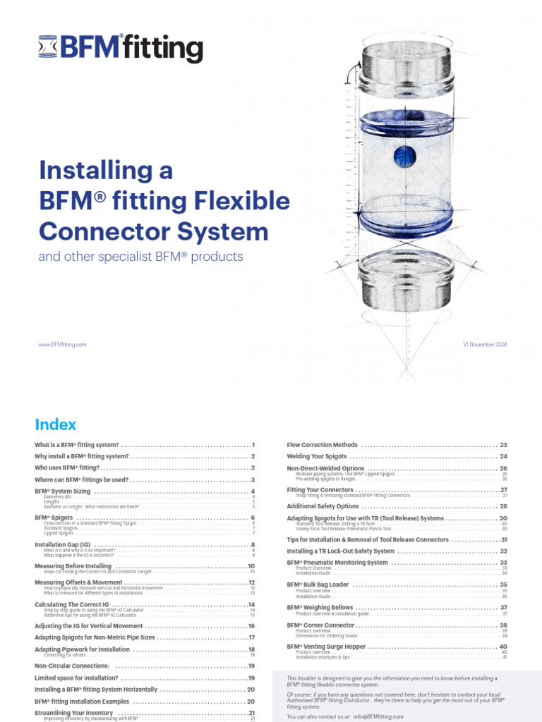 BFM® Installation Guide Book - V1 Oct 2024 | PDF