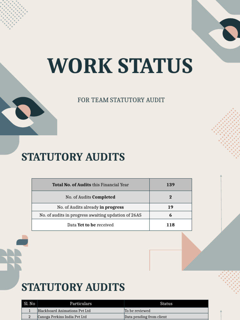 Work Status | PDF