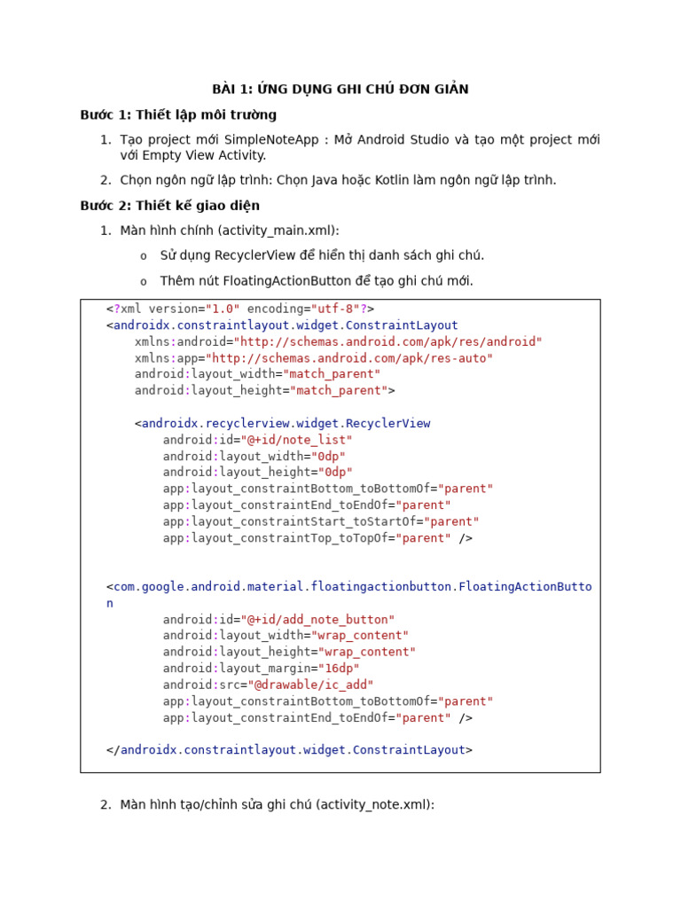 Android - LEC 7 - Ex - Sol | PDF