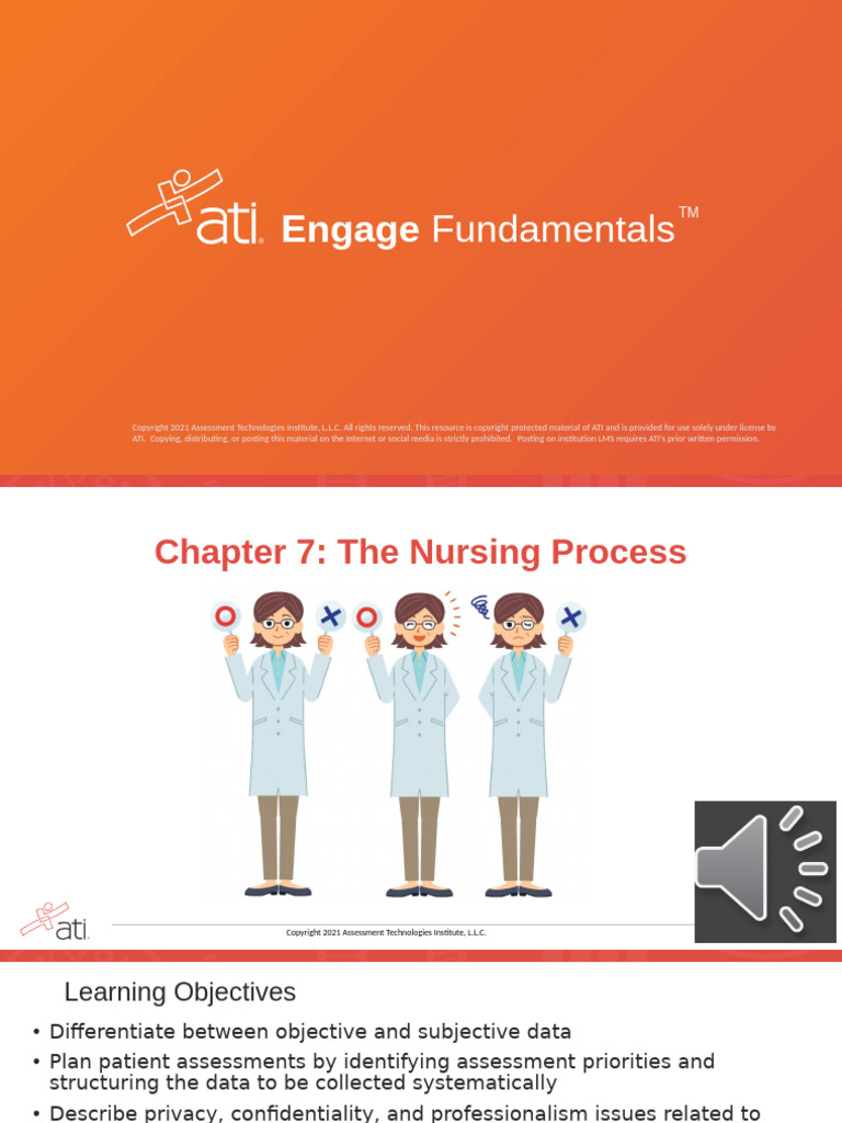 Chapter 7 The Nursing Process Atin Engage Fund Pdf Nursing