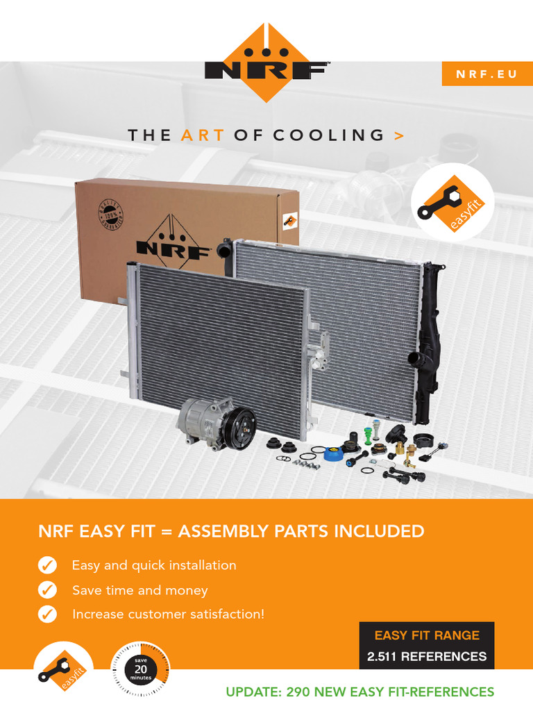 NRF Easyfit | PDF | Dodge | Air Conditioning
