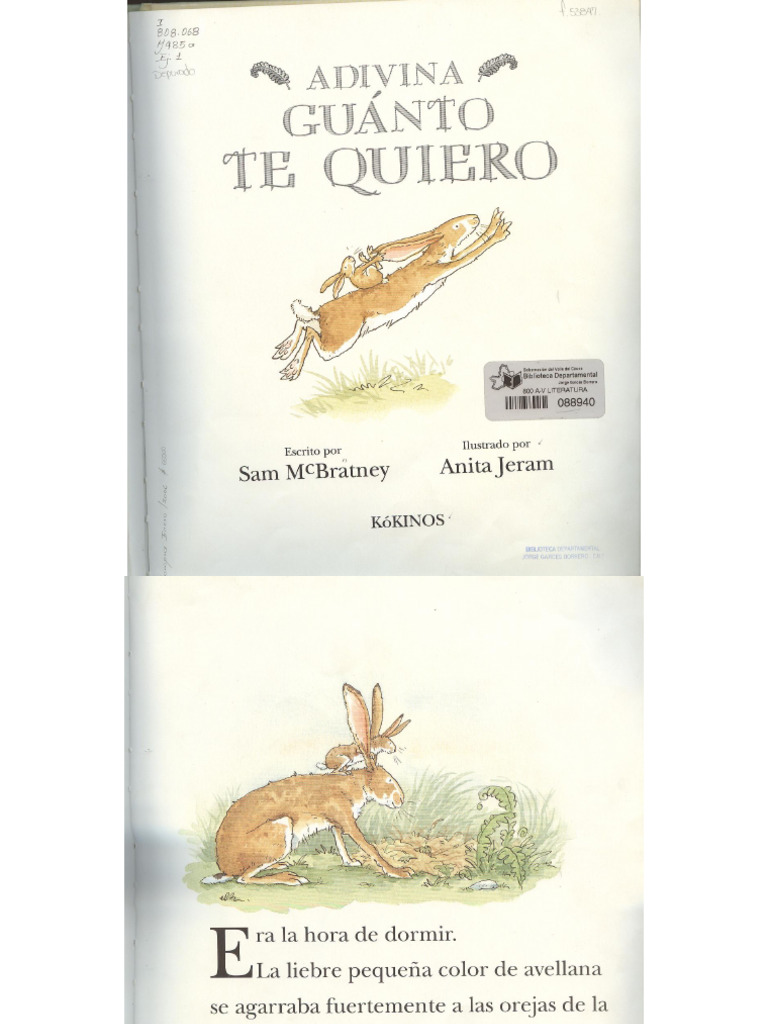 Adivina Cuanto Te Quiero | PDF