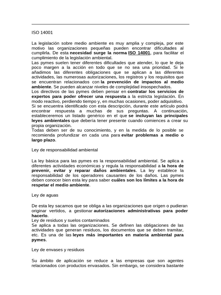 Iso 14001 y 9001 | PDF | Sistema de manejo de calidad | Calidad (comercial)