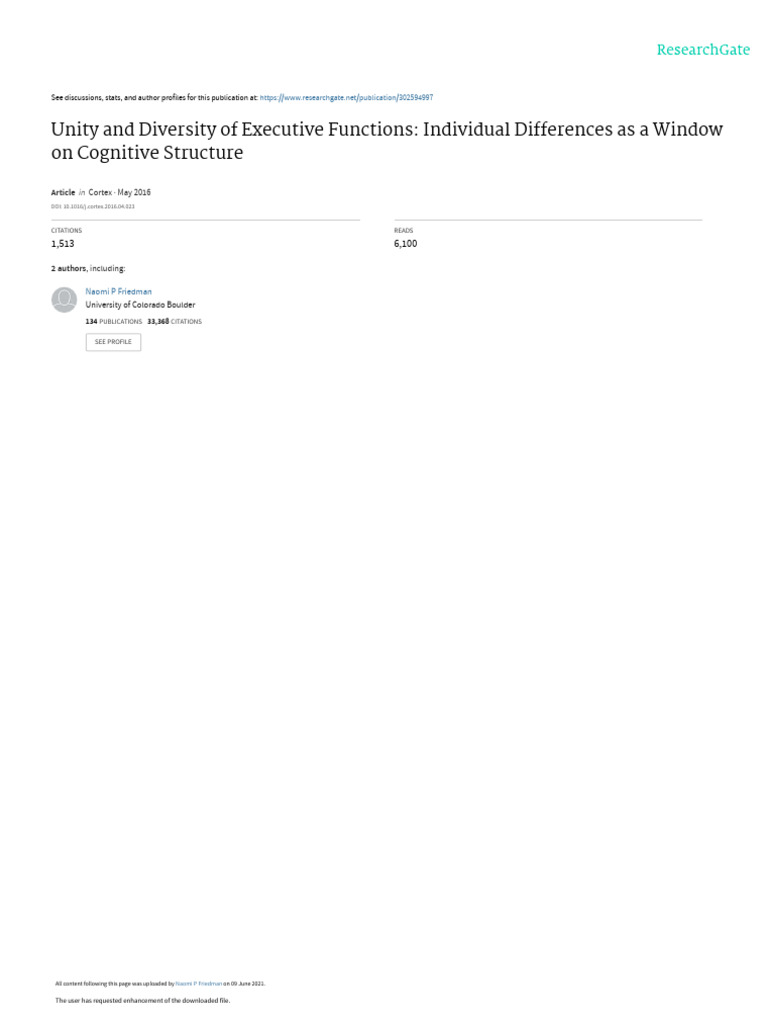 Nihms 785559 | PDF | Heritability | Working Memory