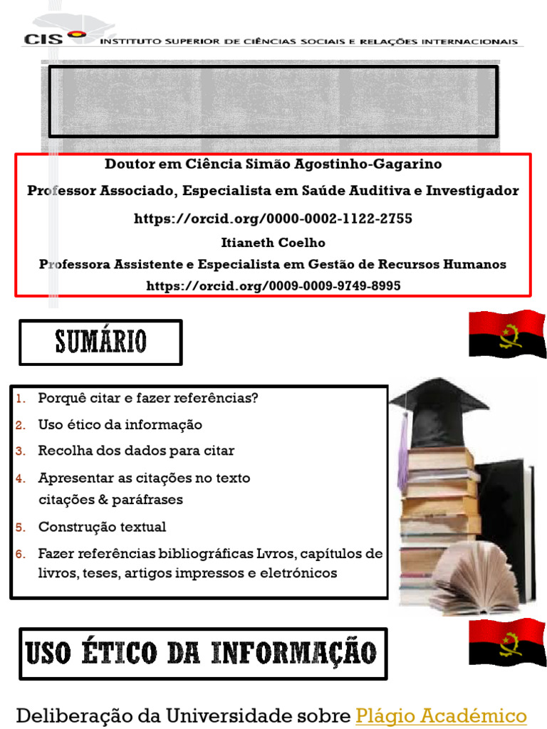 Como Citar Fontes Acadêmicas | PDF | Plágio | Citação