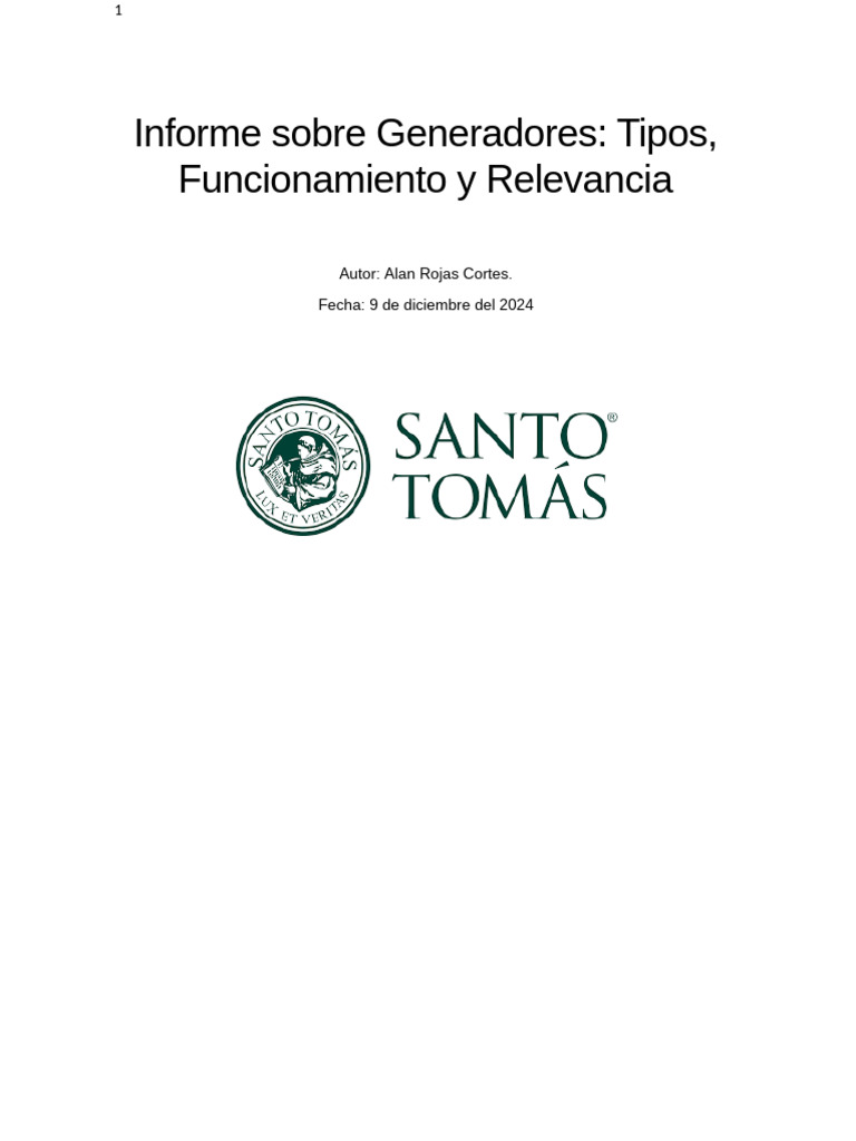 Alan Rojas Cortes Informe 9-12-2024 | PDF | Ingenieria Eléctrica ...
