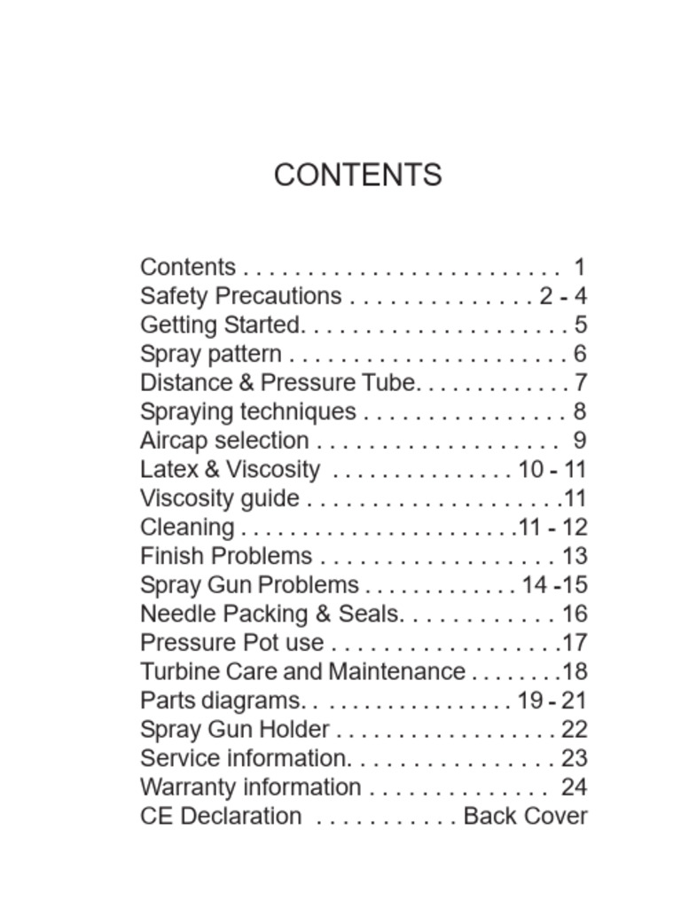 Spray Gun Operation and Safety Guide | PDF | Paint | Varnish