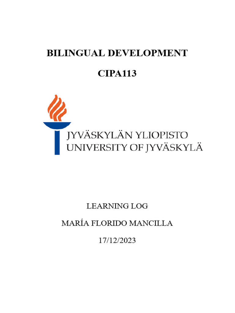 Bilingual Development | PDF | Multilingualism | Aphasia