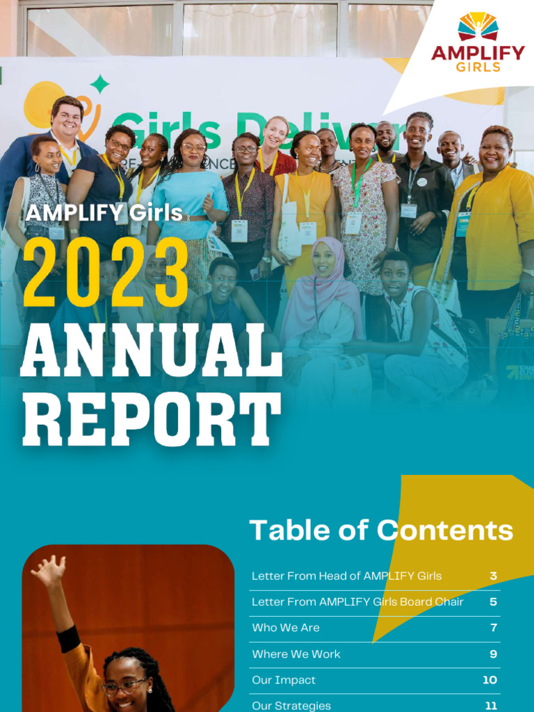 AMPLIFY+Girls+Annual+Report+2023+ +final | PDF | Collateralized Debt ...
