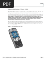 Figure 1. Cisco Unified Wireless IP Phone 7925G