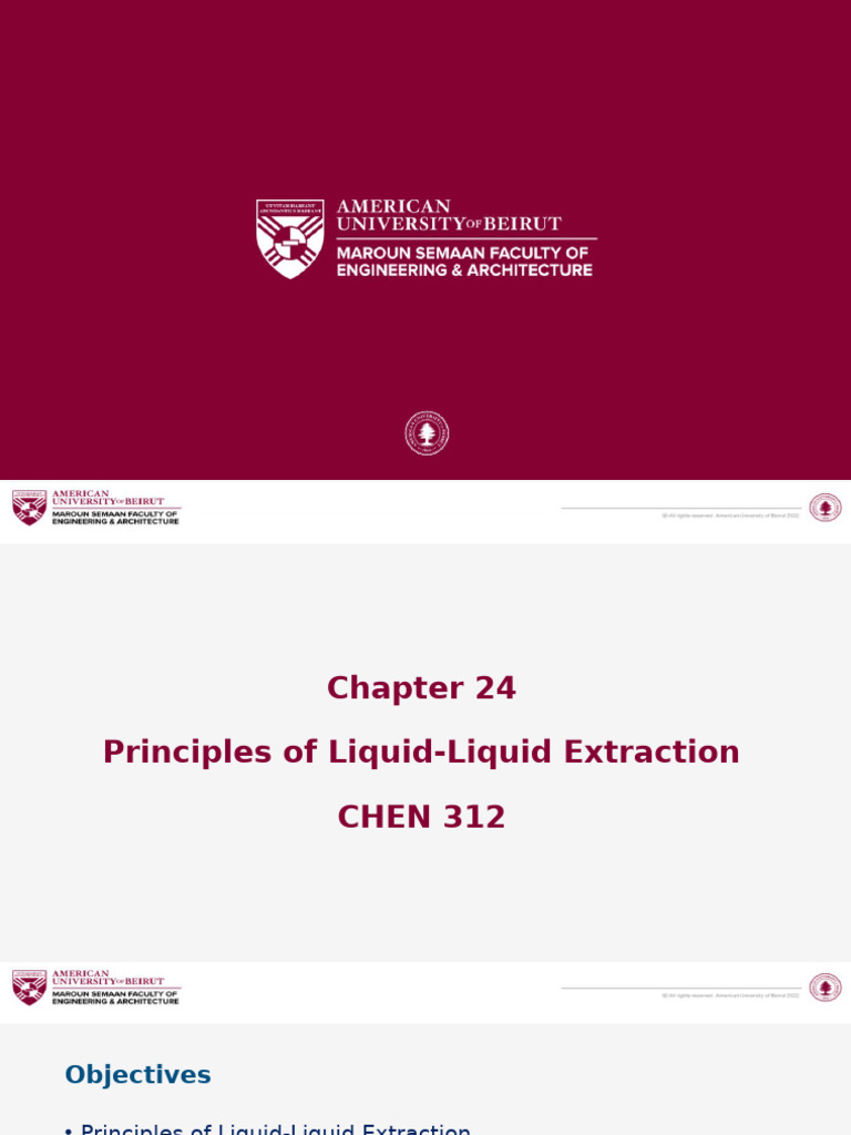 Separation Chapter+8+Principles+of+Liquid Liquid+Extraction+14032024 ...