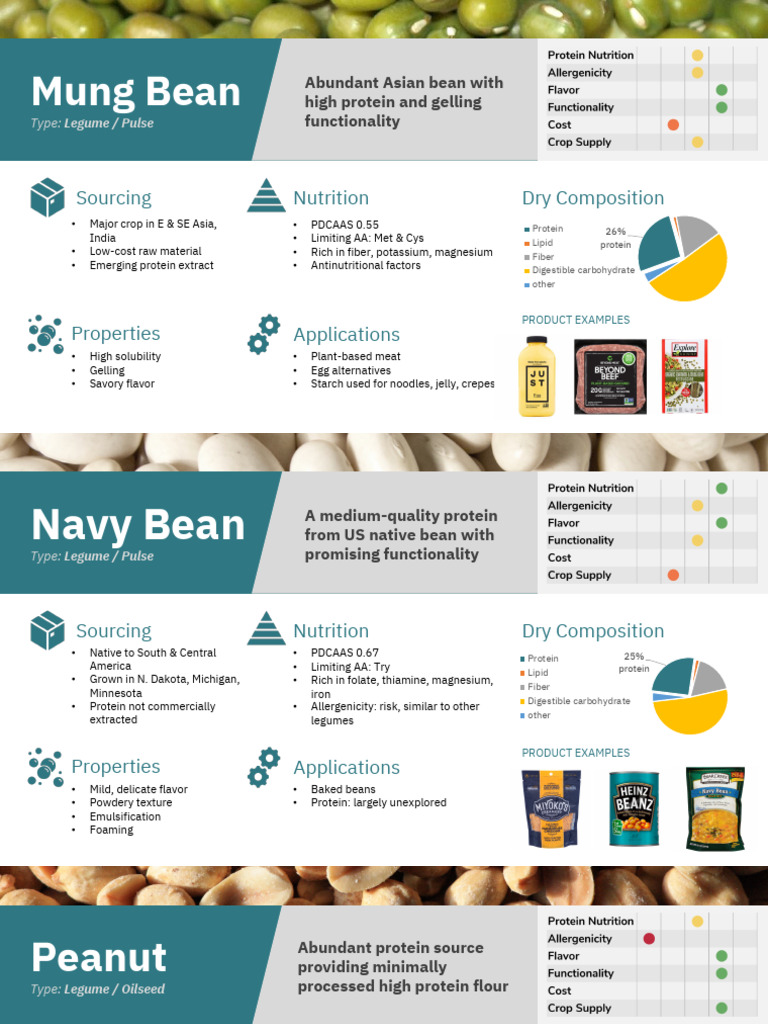 Nutritional Profiles of Legumes and Seeds | PDF | Legume | Dietary Fiber