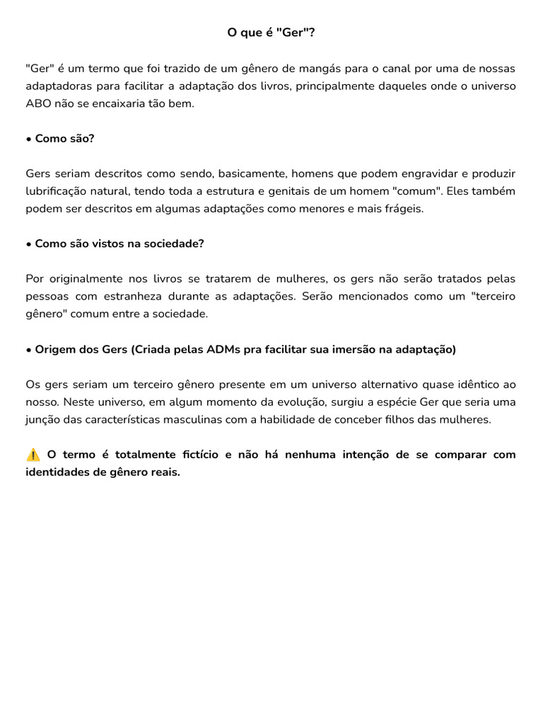 O Que É Ger? | PDF