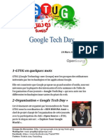 Programme Google Tech Day