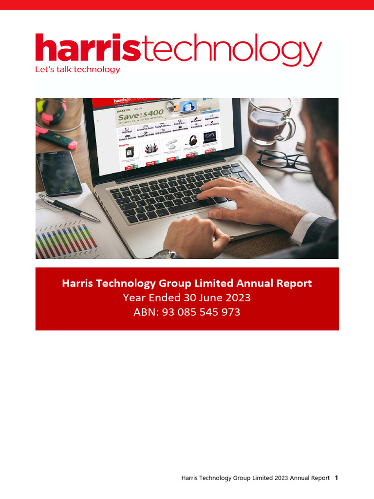 Harris Technology Group 2023 Annual Report | PDF | Indemnity | Equity ...