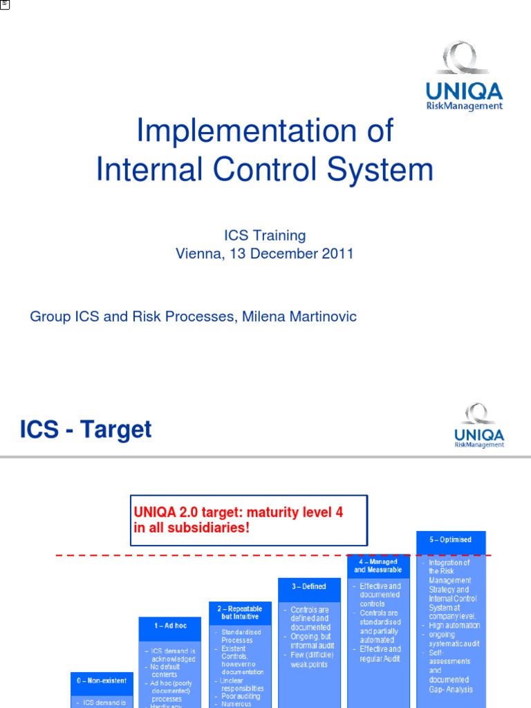 ICS Implementation Overview and Timeline | PDF