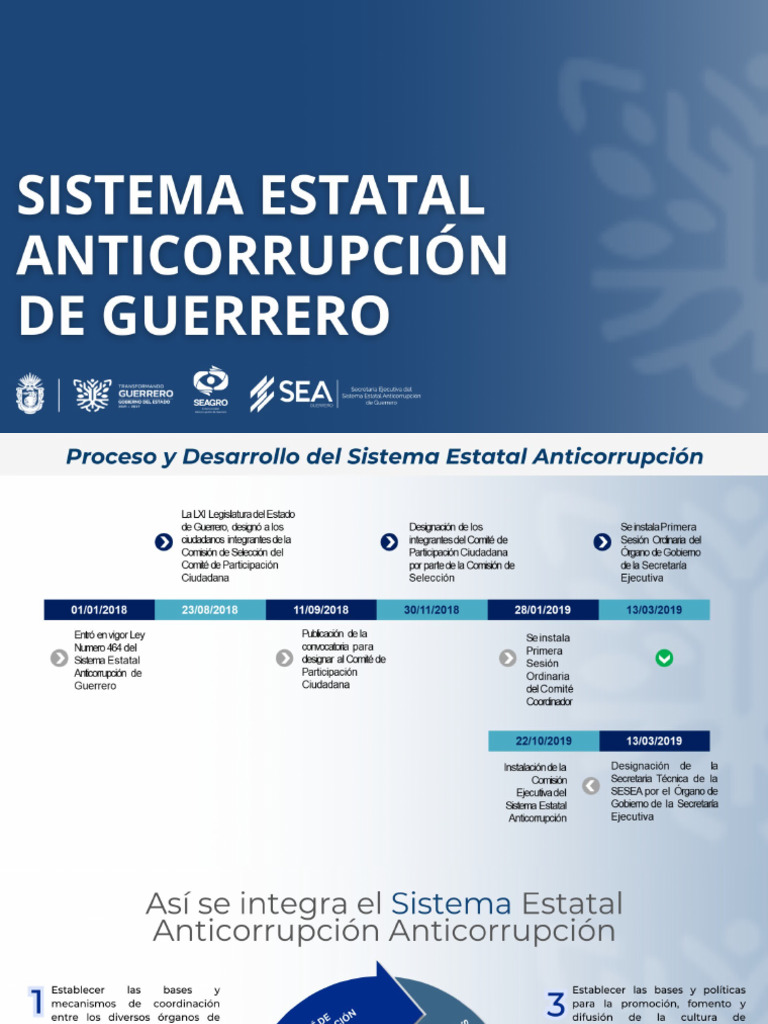 Sistema Estatal Anticorrupción | PDF | Corrupción política ...