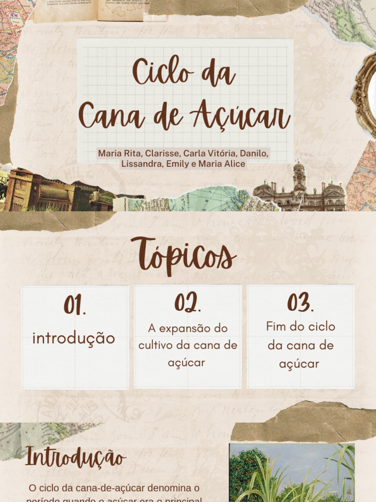 Ciclo da Cana-de-Açúcar no Brasil | PDF