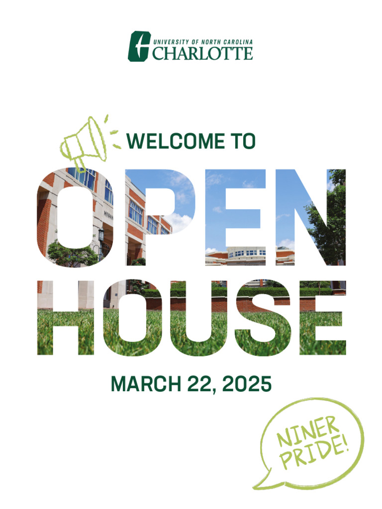 Charlotte Open House Schedule 2025 | PDF