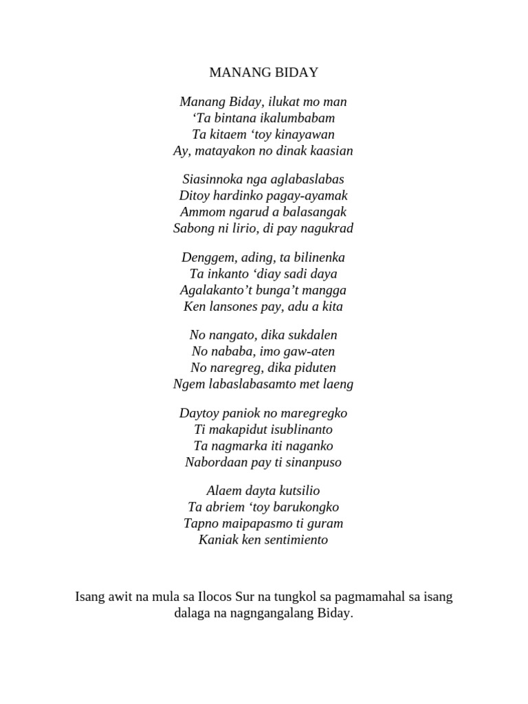 Awiting Bayan | PDF