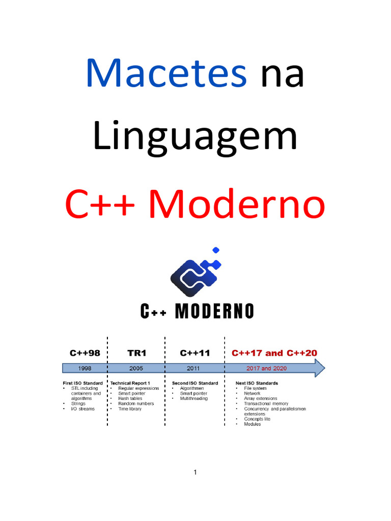 Macetes do C++ Moderno: Dicas Práticas | PDF | Direitos Autorais ...