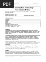 JIS IT Governance Policy