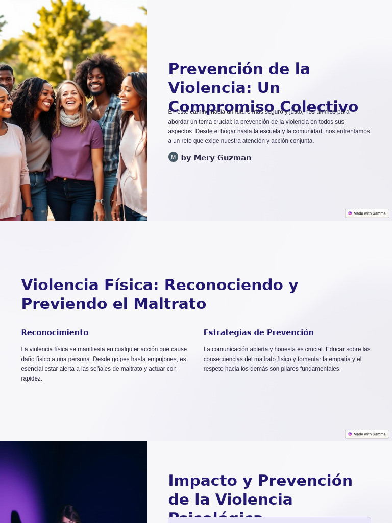 Prevención de la Violencia Colectiva | PDF | Violencia | Autoestima
